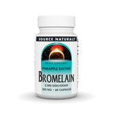Source Naturals Bromelain Enzyme 2000 G.D.U. 45g capsule front view