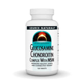 Source Naturals Glucosamine Chondroitin Complex 120 Tablets front view