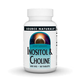 Source Naturals Inositol and Choline Supplement front view
