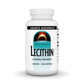 Source Naturals Lecithin Softgels 120 count front view