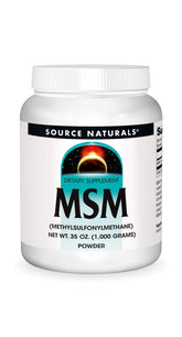 Source Naturals MSM Powder 1098g front view