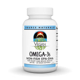 Source Naturals Omega-3 Algal Oil Softgels front view