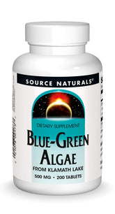 Source Naturals Organic Blue-Green Algae Blend 45g tablet front view
