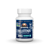 Source Naturals Sleep Science Melatonin 3 mg 120 Vegan Tablets front view