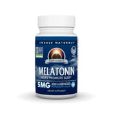 Source Naturals Sleep Science Melatonin 5 mg 200 Vegan Lozenges front view