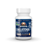 Source Naturals Sleep Science Melatonin 5mg 100 Vegan Lozenges front view