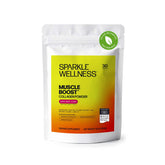 Sparkle Wellness Muscle support Collagen Powder front view with packaging