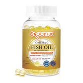 Spoonful Omega 3 Mini Fish Oil 120 softgel capsules front view