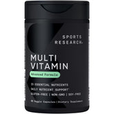Sports Research Advanced Multivitamin veggie capsules front view