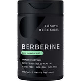 Sports Research Berberine Liquid Softgel 500mg front view