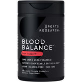 Sports Research Blood Balance Iron Support Supplement front view