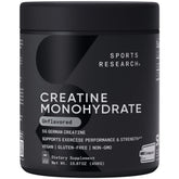 Sports Research Creatine Monohydrate 450g front view