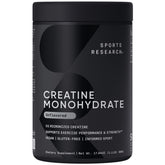 Sports Research Creatine Monohydrate Powder 599g front view