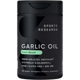 Sports Research Garlic & Parsley Oil Supplement front view
