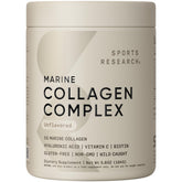 Sports Research Marine Collagen Peptides Powder front view packaging