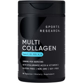 Sports Research Multi Collagen Complex Capsules front view