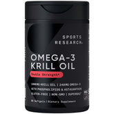 Sports Research Omega-3 Krill Oil 1000mg softgel front view