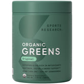 Sports Research Spirulina Greens Powder front view packaging