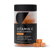 Sports Research Vitamin C Gummies 500mg Sour Orange front view