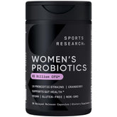 Sports Research Women's Probiotic Blend 30 capsules front view