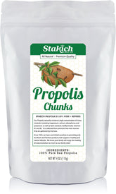 Stakich Pure Bee Propolis Raw Chunks packaging front view