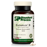Standard Process Inc. Cataplex D supplement front view with packaging