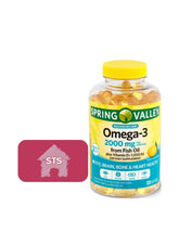 STS Home Omega-3 Fish Oil 2000mg softgels front view
