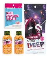SUGAR SPLASH Miracle Berry Taste Changing Tablets packaging front view