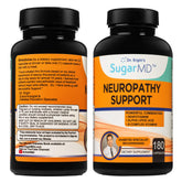 SugarMD Neuropathy Support Supplement bottle front view