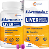 Summatah Akkermansia Liver 60 capsules front view
