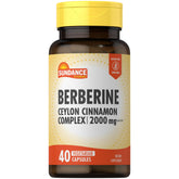 Sundance Berberine Ceylon Cinnamon Complex Capsules front view