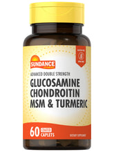 Sundance Chondroitin Supplement front view with caplets