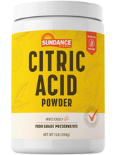 Sundance Citric Acid Powder 512g front view with packaging