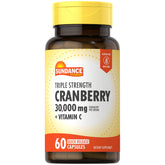 Sundance Cranberry Supplement front view with packaging