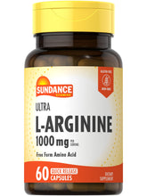 Sundance L-Arginine 1000mg Quick Release Capsules front view