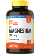 Sundance Magnesium Caplets 500mg front view