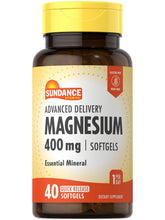 Sundance Magnesium Supplement 400 mg softgels front view