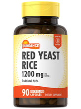 Sundance Red Yeast Rice 1200 mg capsule bottle front view