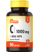 Sundance Vitamin C 1000mg caplets front view