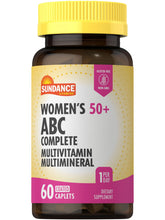 Sundance Women’s 50+ ABC Complete Multivitamin front view with caplet details