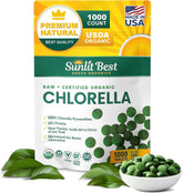 Sunlit Best Green Organics Chlorella Tablets 250mg front view