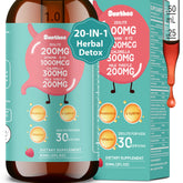 Sunthos Gentle Daily Liquid Drops front view with packaging