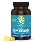 Sunwarrior Omega-3 Algae Oil Softgels front view