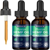 SUOOCH Hemp Oil 200g front view with packaging