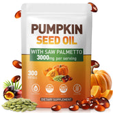 SUOOCH Pumpkin Seed Oil Capsules 3000mg front view