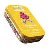 SuperMush Mushroom Mints packaging front view with cinnamon flavour