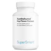 Supersmart Xanthohumol Hops Supplements front view with packaging