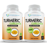 SUPPLEMENTS Organic Turmeric with Triphala front view