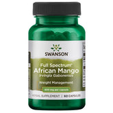 Swanson African Mango Supplement 400mg front view