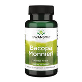 Swanson Bacopa Monnieri 250mg herbal supplement bottle front view